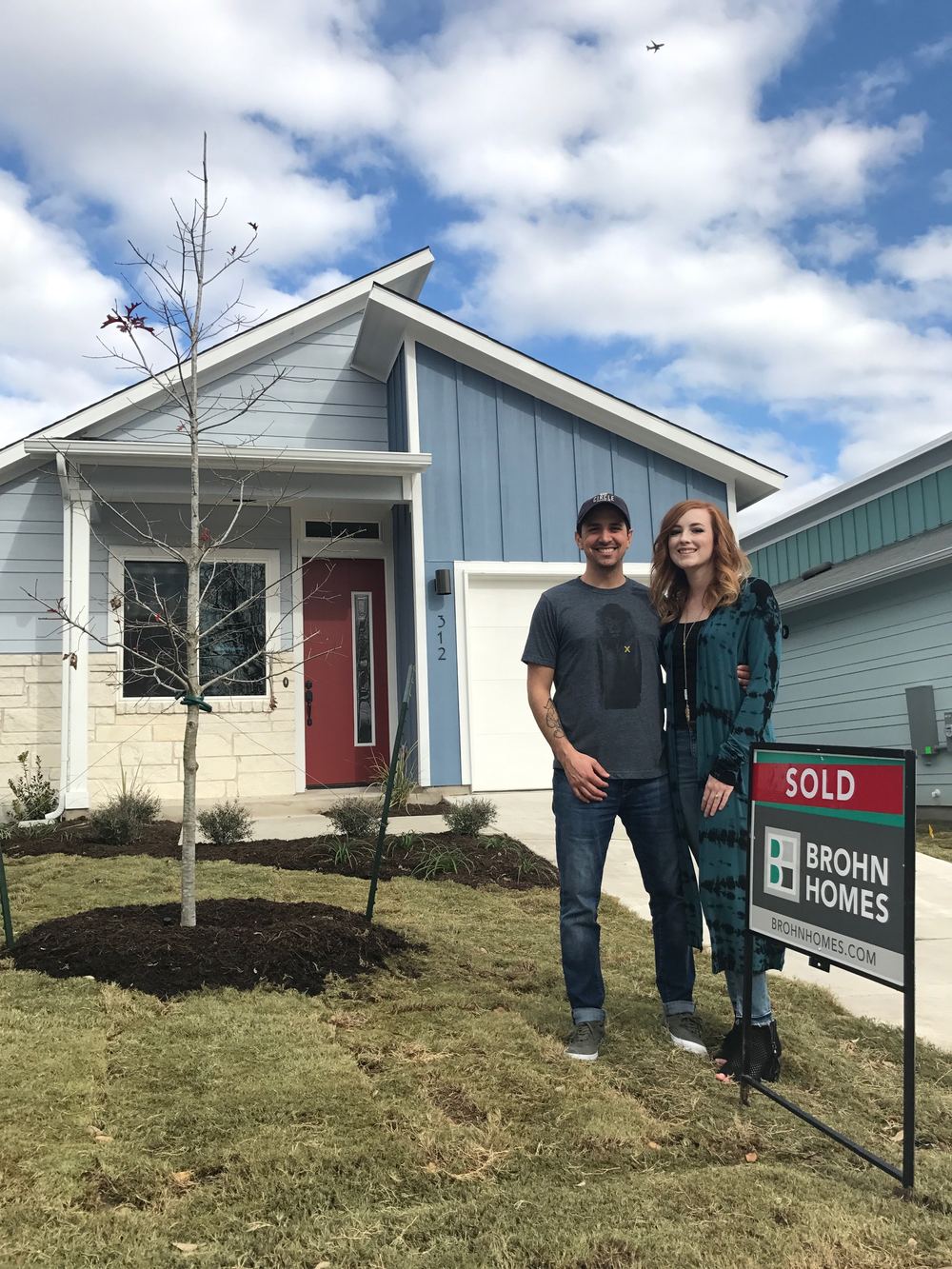 Real homeowners on closing day, Verrado · South Austin · Brohn Homes